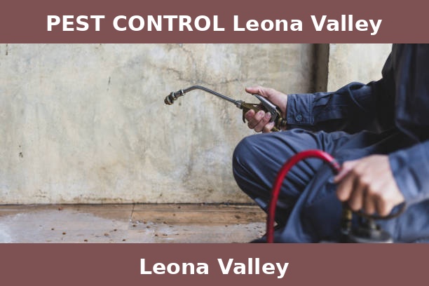PEST CONTROL Leona Valley